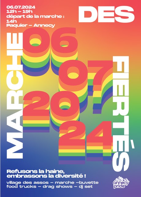 Annecy PRIDE – juillet 2024